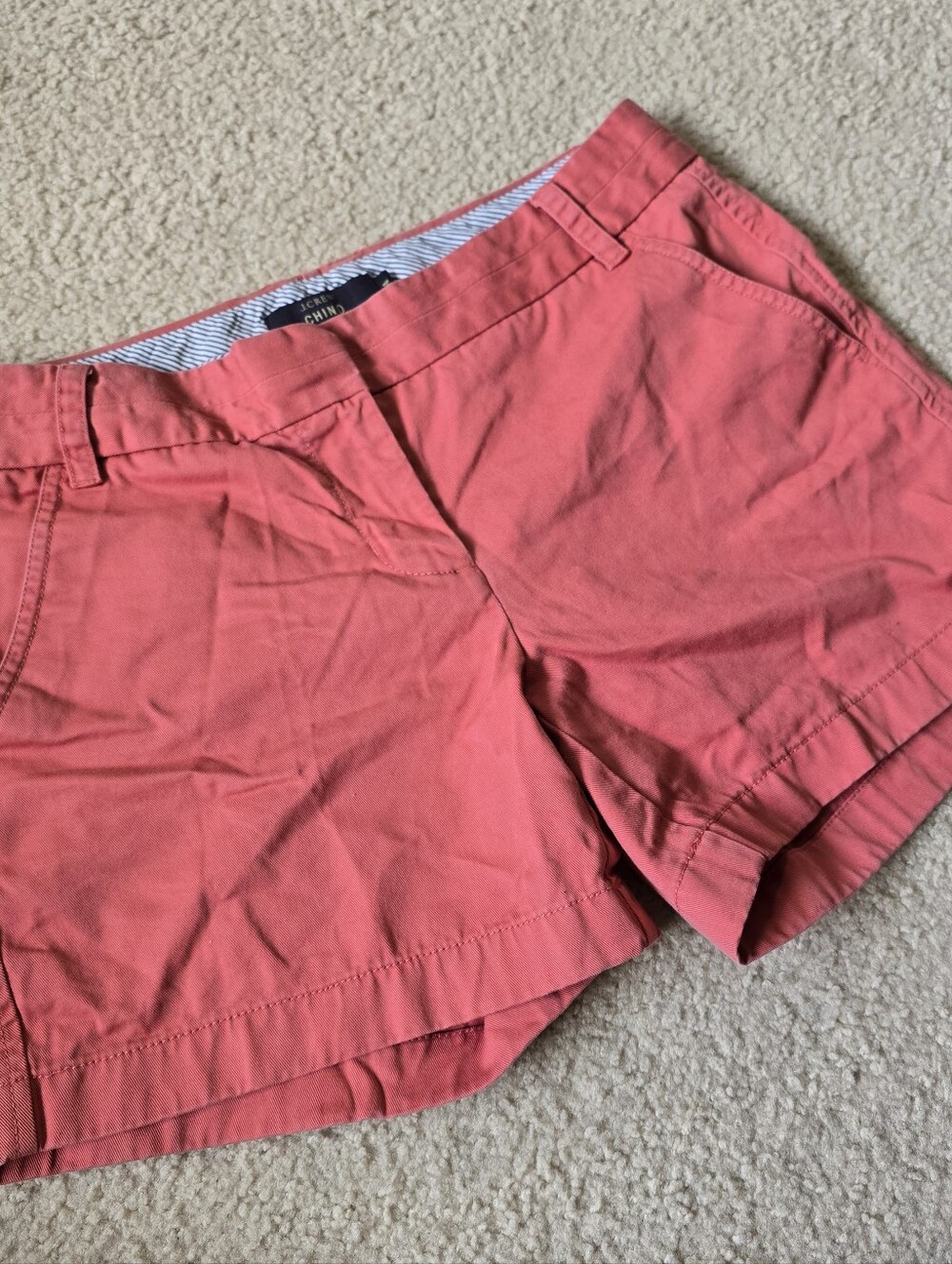 J.Crew Chino 100% Cotton Shorts Womens Oversized Size 4